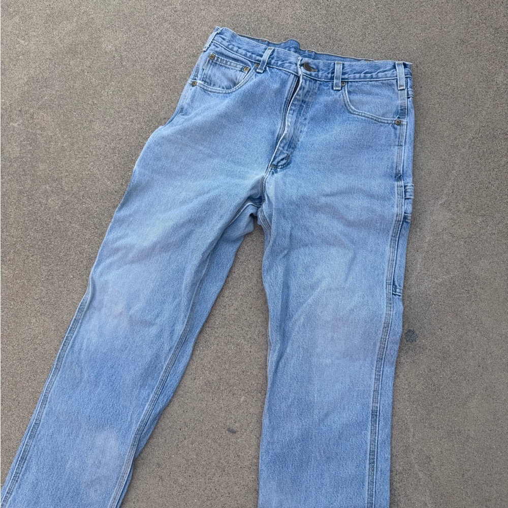 Carhartt Light Blue Straight Jeans